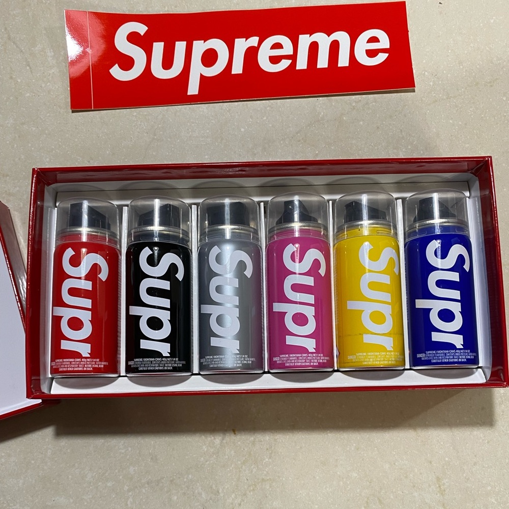 Supreme x Montana Mini Cans Set